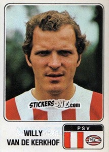 Figurina Willy van de Kerkhoff - Voetbal 1978-1979 - Panini