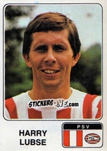 Sticker Harry Lubse - Voetbal 1978-1979 - Panini