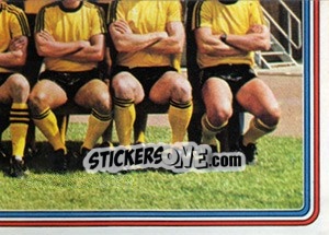 Sticker Team (Puzzel 4) - Voetbal 1978-1979 - Panini