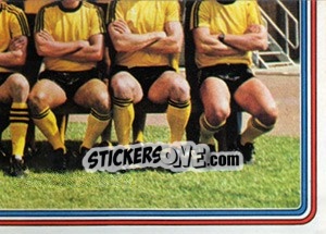 Sticker Team (Puzzel 4) - Voetbal 1978-1979 n. 204 - Panini