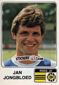 Sticker Jan Jongbloed - Voetbal 1978-1979 - Panini