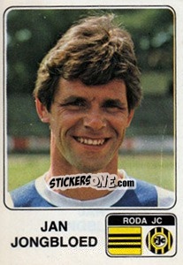 Sticker Jan Jongbloed - Voetbal 1978-1979 n. 205 - Panini