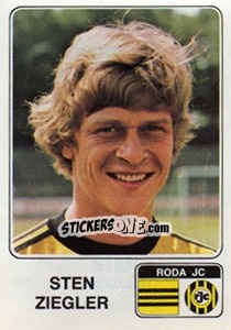 Sticker Sten Ziegler - Voetbal 1978-1979 - Panini