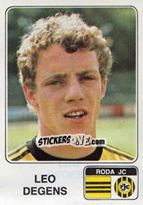 Figurina Leo Degens - Voetbal 1978-1979 - Panini