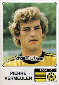 Sticker Pierre Vermeulen - Voetbal 1978-1979 - Panini
