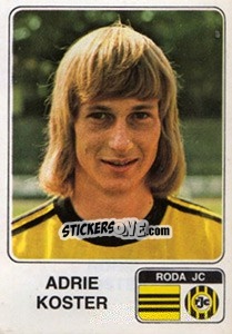 Sticker Adrie Koster - Voetbal 1978-1979 - Panini
