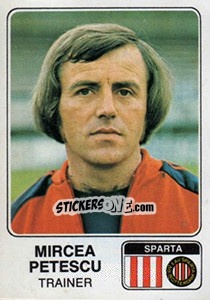 Cromo Mircea Petescu - Voetbal 1978-1979 - Panini
