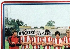 Sticker Team (Puzzel 1) - Voetbal 1978-1979 n. 219 - Panini