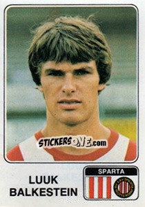 Sticker Luuk Balkenstin - Voetbal 1978-1979 - Panini