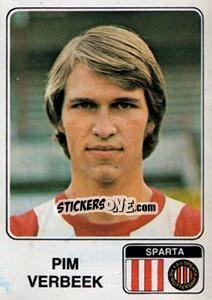 Cromo Pim Verbeek - Voetbal 1978-1979 - Panini