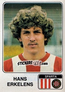Sticker Hans Erkelens - Voetbal 1978-1979 - Panini