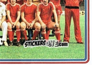 Sticker Team (Puzzel 4) - Voetbal 1978-1979 - Panini