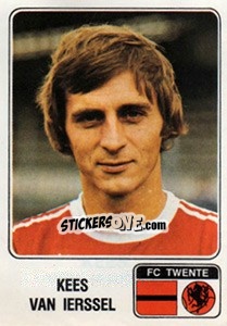 Sticker Kees van Ierssel - Voetbal 1978-1979 - Panini