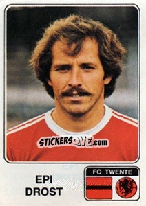 Sticker Epi Drost - Voetbal 1978-1979 - Panini