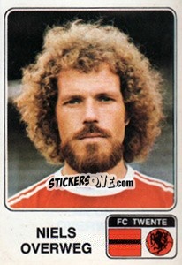 Figurina Niels Overweg - Voetbal 1978-1979 - Panini