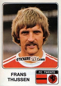 Sticker Frans Thijsen - Voetbal 1978-1979 - Panini