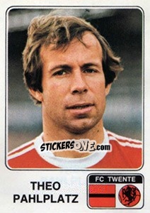 Sticker Theo Pahplatz - Voetbal 1978-1979 - Panini