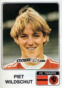 Sticker Piet Wildschut - Voetbal 1978-1979 - Panini