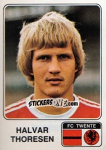 Sticker Halvar Thoresen - Voetbal 1978-1979 - Panini