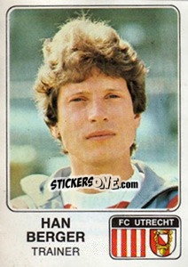 Sticker Han Berger - Voetbal 1978-1979 n. 254 - Panini