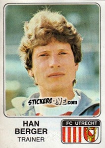 Cromo Han Berger - Voetbal 1978-1979 - Panini