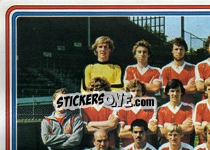 Sticker Team (Puzzel 1) - Voetbal 1978-1979 - Panini