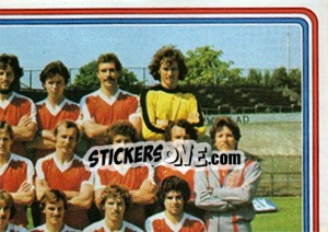 Sticker Team (Puzzel 2) - Voetbal 1978-1979 - Panini