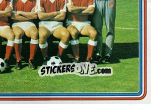 Sticker Team (Puzzel 4) - Voetbal 1978-1979 - Panini