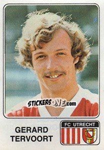 Sticker Gerard Tervoort - Voetbal 1978-1979 - Panini