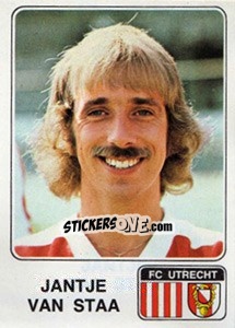 Sticker Jantje van Staa - Voetbal 1978-1979 - Panini