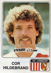 Sticker Cor Hildebrand - Voetbal 1978-1979 - Panini