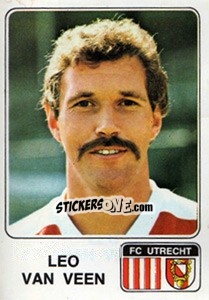 Sticker Leo van Veen - Voetbal 1978-1979 - Panini