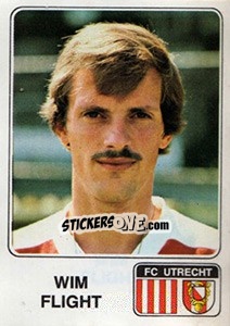 Sticker Wim Flight - Voetbal 1978-1979 - Panini