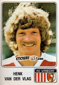 Cromo Henk van der Vlag - Voetbal 1978-1979 - Panini