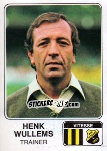 Figurina Henk Wullems - Voetbal 1978-1979 - Panini