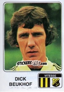 Figurina Dick Beukhof - Voetbal 1978-1979 - Panini