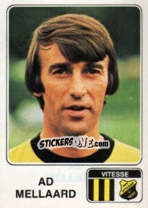 Sticker Ad Mellard - Voetbal 1978-1979 - Panini