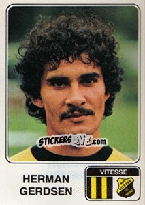 Sticker Herman Gerdsen - Voetbal 1978-1979 n. 284 - Panini