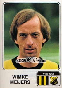 Figurina Wimke Meyers - Voetbal 1978-1979 - Panini