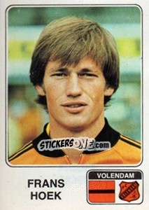 Cromo Frans Hoek - Voetbal 1978-1979 - Panini