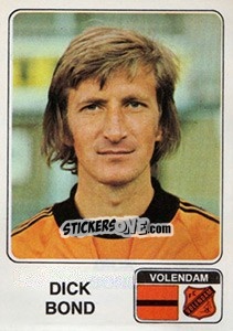 Sticker Dick Bond - Voetbal 1978-1979 - Panini