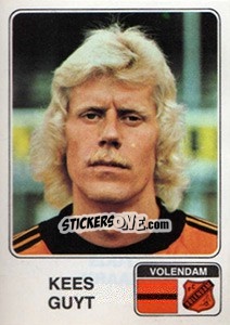 Sticker Eddy Kraal - Voetbal 1978-1979 - Panini