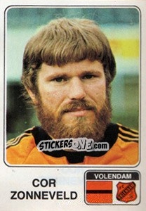 Sticker Cor Zonneveld - Voetbal 1978-1979 n. 306 - Panini