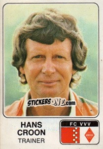 Sticker Hans Croon - Voetbal 1978-1979 - Panini