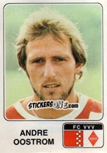 Sticker Andre Oostrom - Voetbal 1978-1979 - Panini