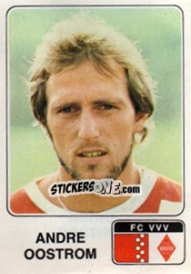 Sticker Andre Oostrom - Voetbal 1978-1979 n. 314 - Panini