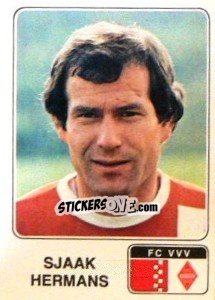 Sticker Sjaak Hermans - Voetbal 1978-1979 - Panini
