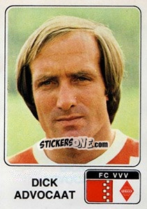 Sticker Dick Advocaat - Voetbal 1978-1979 n. 318 - Panini
