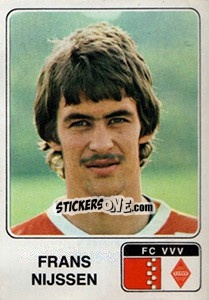 Figurina Frans Nijssen - Voetbal 1978-1979 - Panini