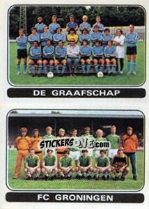 Figurina Team De Graafschap / Team F.C. Groningen - Voetbal 1978-1979 - Panini